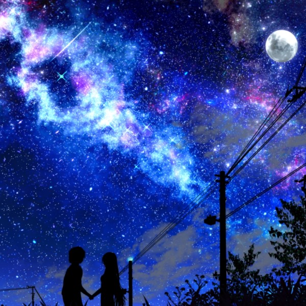 轻音乐 月光下散落的璀璨星辰