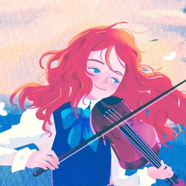 violin卡通图片图片